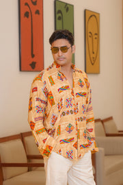 Marigold Mosaic Shirt