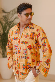 Marigold Mosaic Shirt