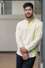 Load image into Gallery viewer, Citrus Stripe Kurta
