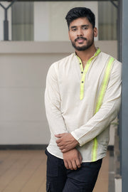 Citrus Stripe Kurta