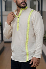 Load image into Gallery viewer, Citrus Stripe Kurta
