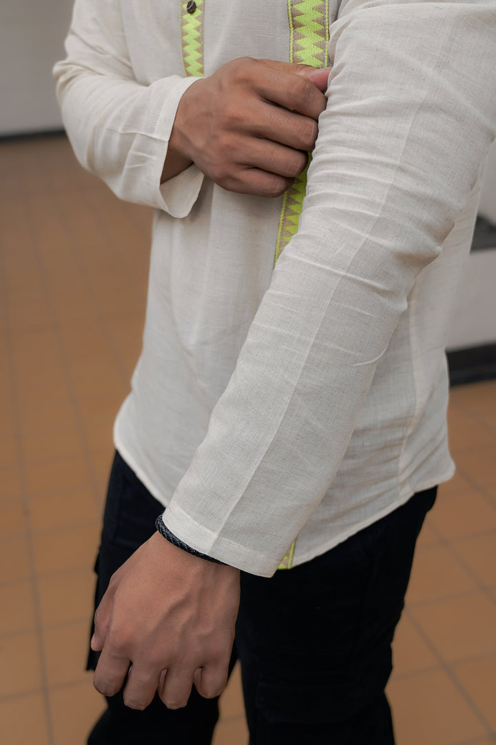 Citrus Stripe Kurta